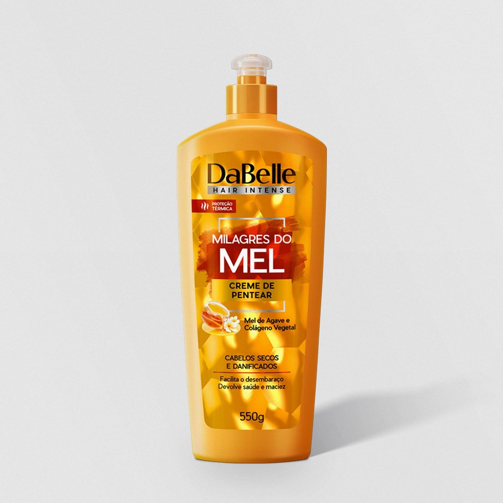 DaBelle Hair Intense Milagres do Mel - Creme de Pentear 550g - Beauty