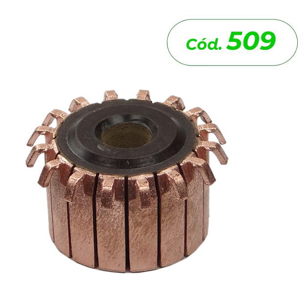 509 - Coletor do Induzido Ventilador de Radiador - 16 Lâminas
