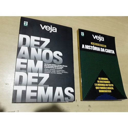 Veja: Dez Anos Em Dez Temas + Veja: A História Da Carta