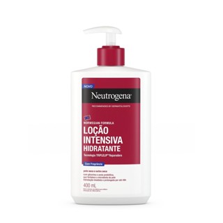 Loção Hidratante Corporal Intensivo Neutrogena Norwegian Pele Seca e Extra Seca com Perfume 400ml