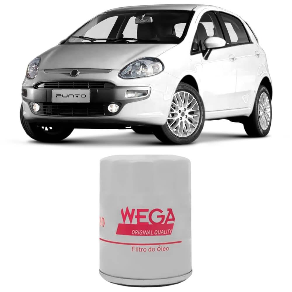 Filtro Óleo Fiat Punto 1.4 2008 A 2017 Wega - Spare Parts and Accessories for Vehicles