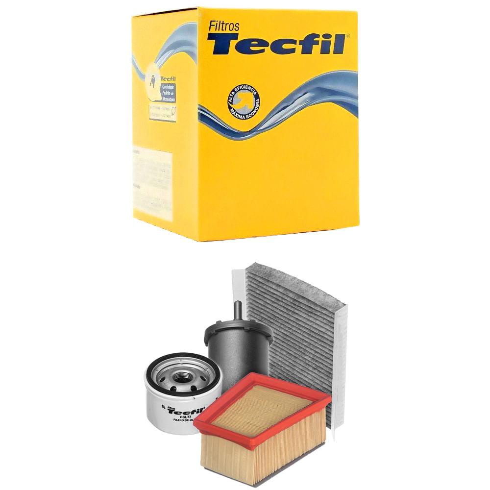 Kit Troca De Filtros Sandero 1.6 16v Flex 2007 A 2016 Tecfil - Spare Parts and Accessories for Vehicles