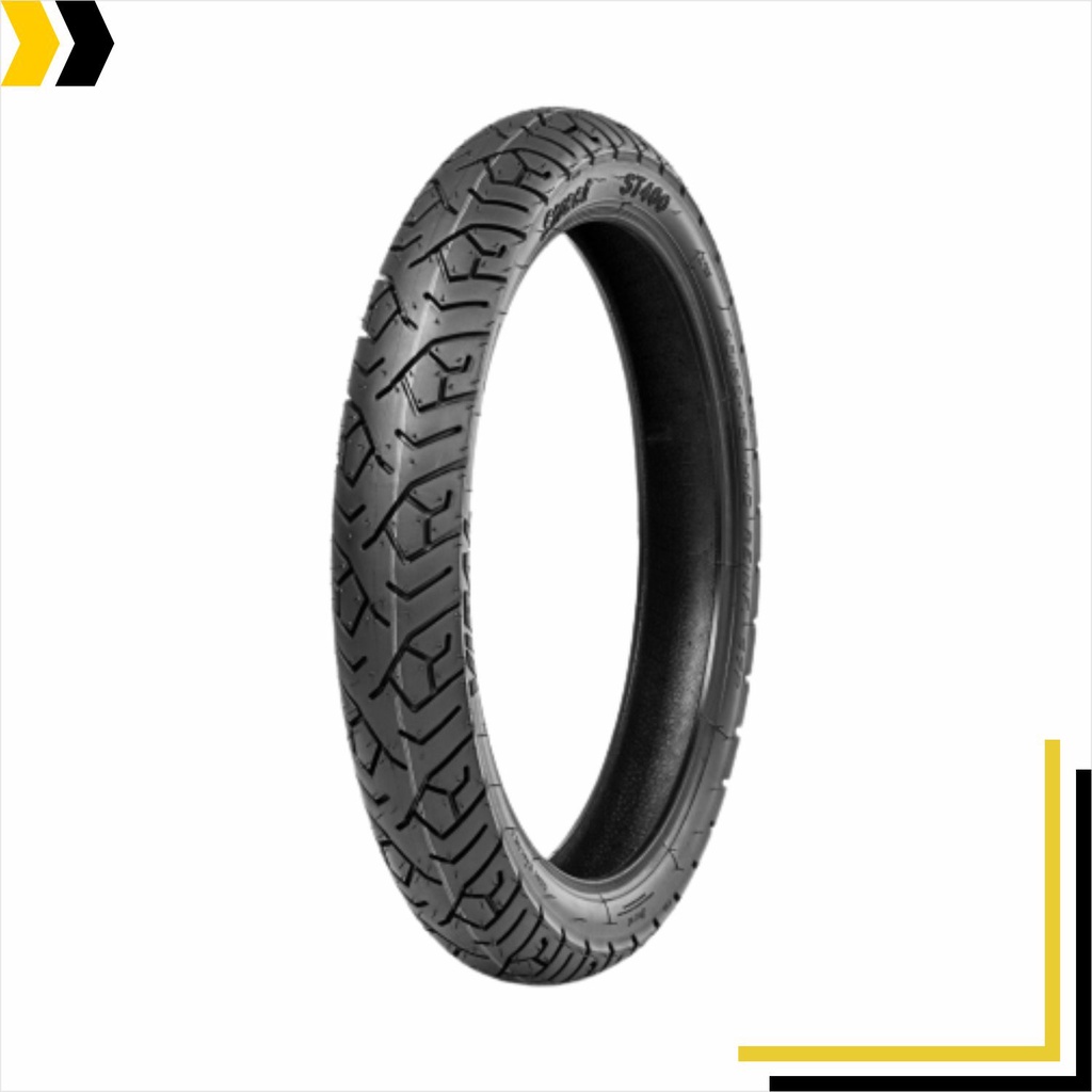 Pneu Dianteiro Honda Titan Fan Cargo YBR Factor Vipal 275-18 ST400 Uso Com câmar