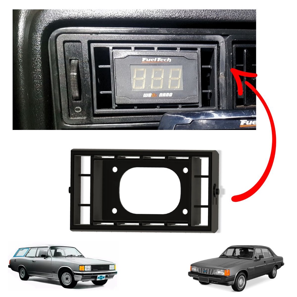 Suporte Wideband Nano Difusor de Ar Linha Opala 1981 a 1992