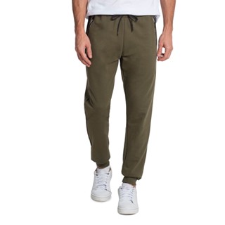 Calça Masculina Com Bolso Moletom Diametro Verde