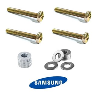Kit 4 Parafuso M4 26-35mm Suporte TV Samsung 32" Padrão Vesa 100x100