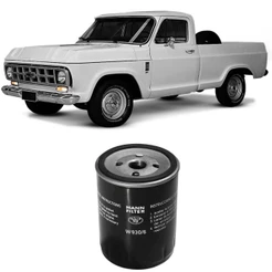 Filtro Óleo A10 C10 Caravan Opala 67 A 92 Mann-filter W930/6