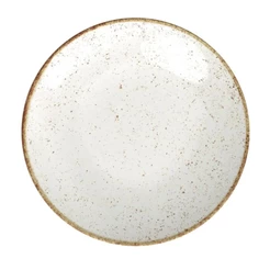 Prato Porcelana Tramontina Rustico Sobremesa Decorado 21cm
