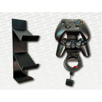 Suporte parede Controles E Headset 2 controles Xbox Ps3 Ps4