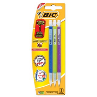 Lapiseira Bic Shimmers 0,7mm Caixa com 3 Unidades em Oferta na Shopee