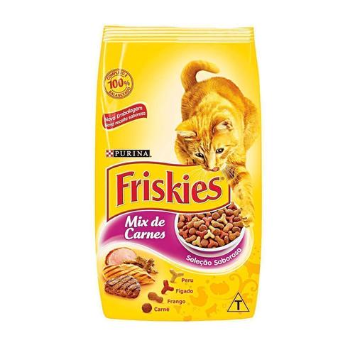 Ração Friskies para Gatos Adultos sabor Mix De Carnes 1kg