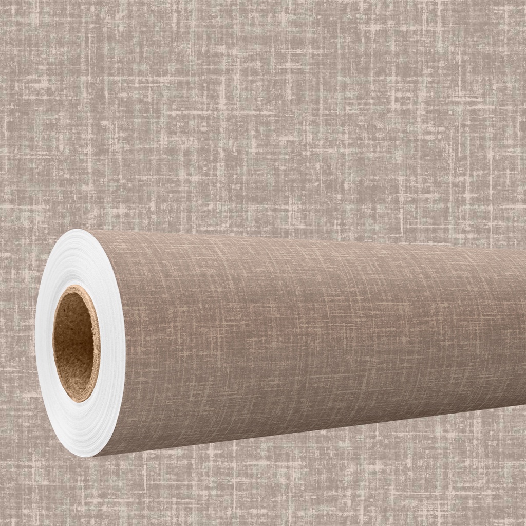 Papel de parede 3D Lavavel efeito tecido linho Bege marrom Estampado decorativo Quarto Sala 3m em Oferta na Shopee