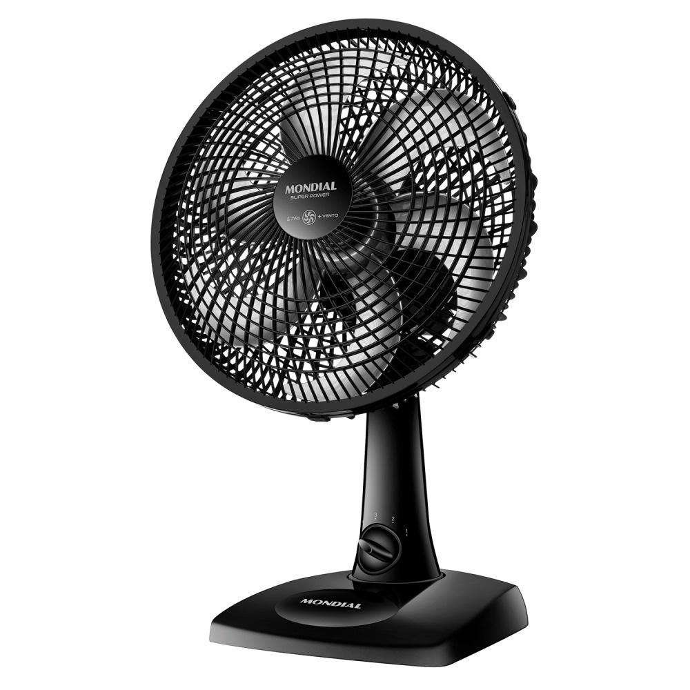 Ventilador de mesa 30 cm 6 pás com 3 velocidades - VSP-30-B - Mondial