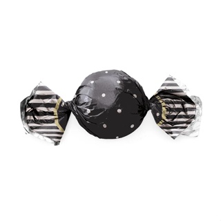 Papel Trufa 14,5x15,5cm - Poá Balle Preto/Branco - 100 unidades - Cromus - Rizzo em Oferta na Shopee