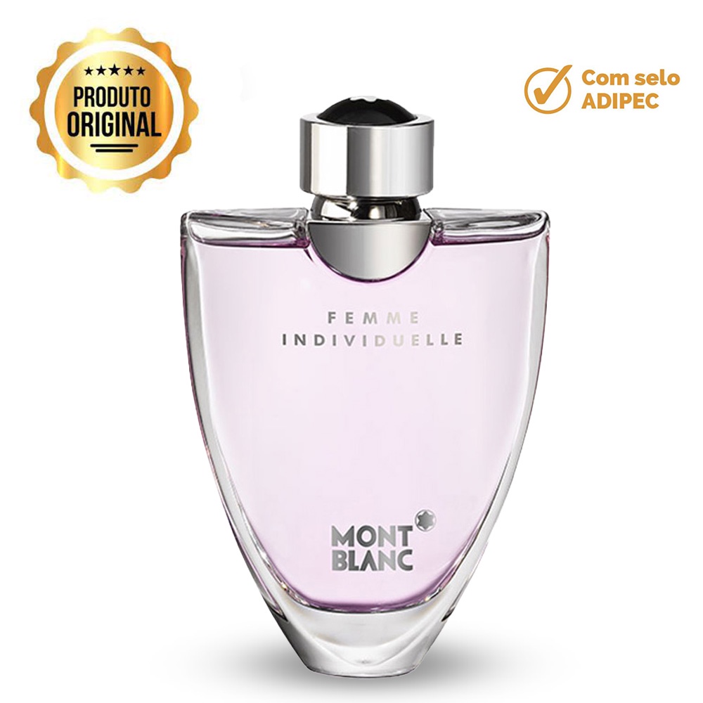Perfume Femme Individuelle Montblanc Eau de Toilette Feminino 75ml Original