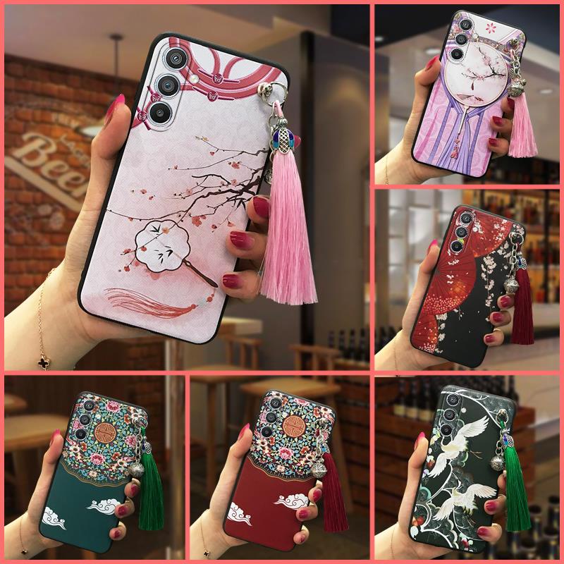 Anti-knock TPU Phone Case For Samsung Galaxy S24 Waterproof Chinese Style Anti-dust Silicone Shockproof Back Cover
