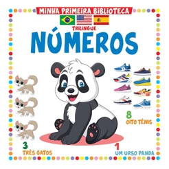 Coleção Minha Primeira Biblioteca Trilíngue - Números