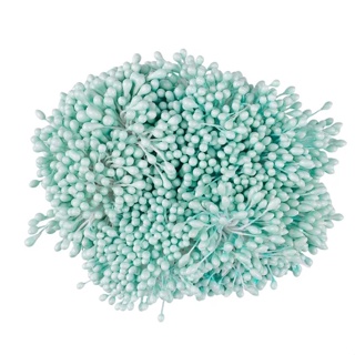 Pistilo para Artesanato Flor Azul Claro 6cm com 100 unidades em Oferta na Shopee