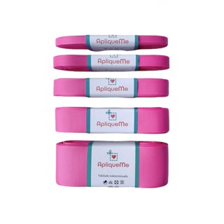 Fita Gorgurão Lisa Sanding Cor 199 (Rosa Chiclete) - 10 metros