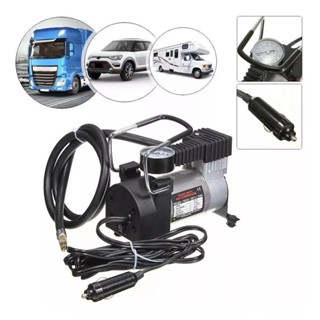 Mini Compressor De Ar Profissional Portátil Encher e Calibrar Pneus Carro Bike Moto van caminhão Bicicleta 12v Promoção Imperdível