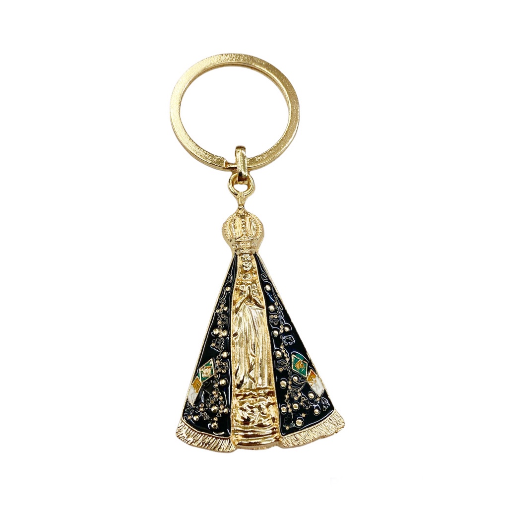 Chaveiro Imagem Nossa Senhora Aparecida Para Chave Abençoada