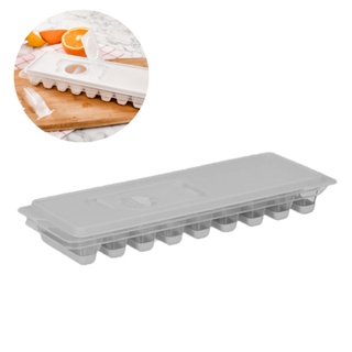 Forma de Gelo com Tampa molde garrafa bandeja congelar frutas chocolate drink bebidas suco doces confeitaria bombom em Oferta na Shopee