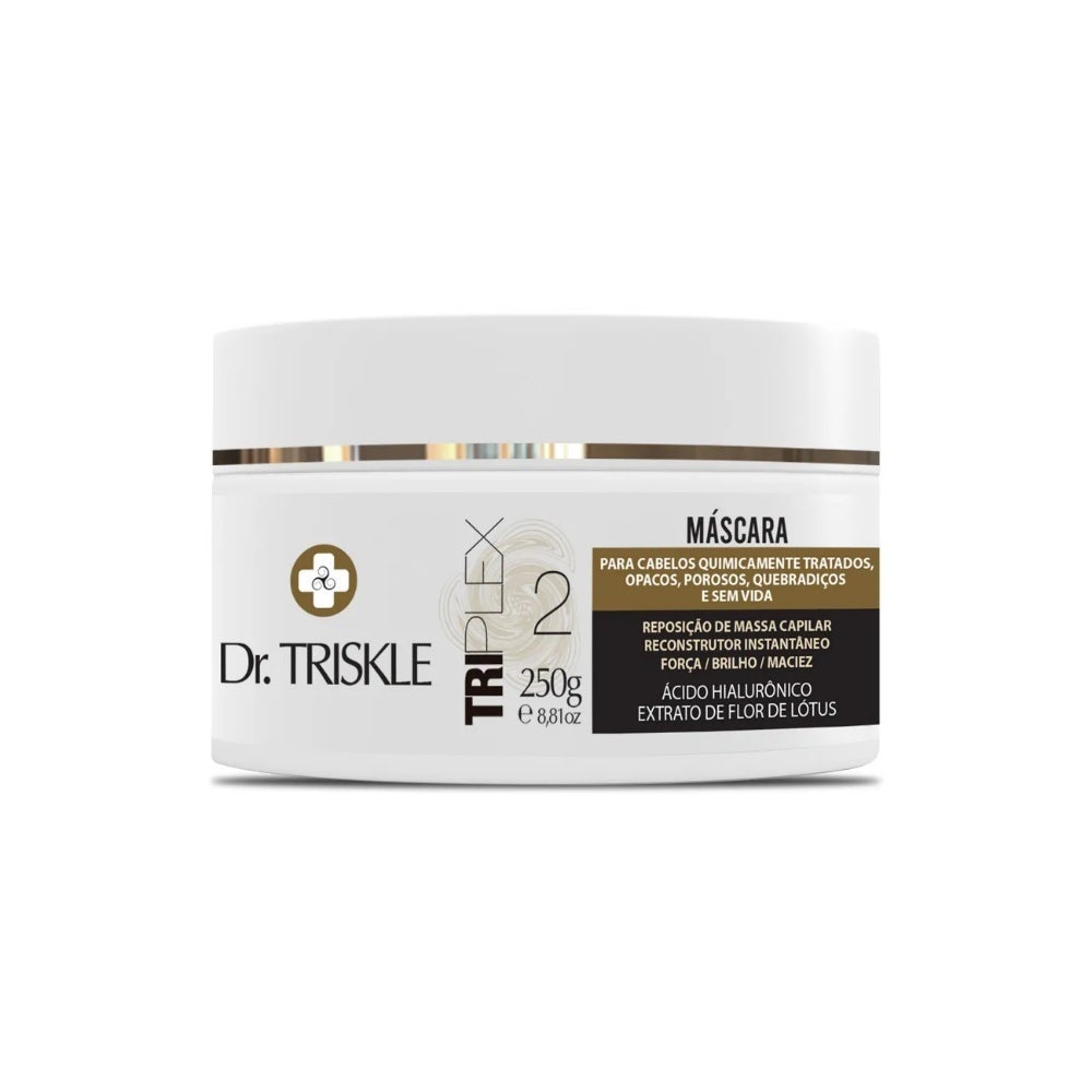 Máscara Tratamento Capilar Dr Triskle Triplex 250gr - Beauty