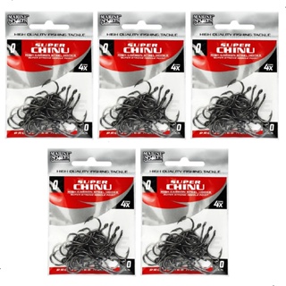 Kit 210pçs Anzol Super Chinu Strong Marine N°2 ao 10 Black em Oferta na Shopee
