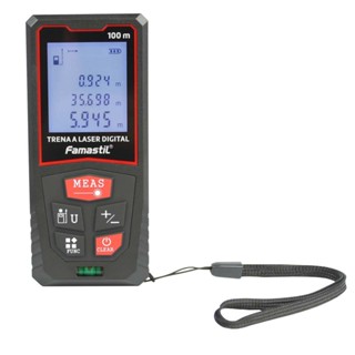 Trena Laser Digital Famastil 100m Profissional Precisão ±2 mm Funções de Área em Oferta na Shopee