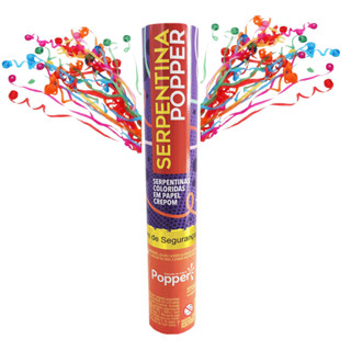 Lança Serpentina Colorida Papel Crepom Carnaval 1 Unid. em Oferta na Shopee