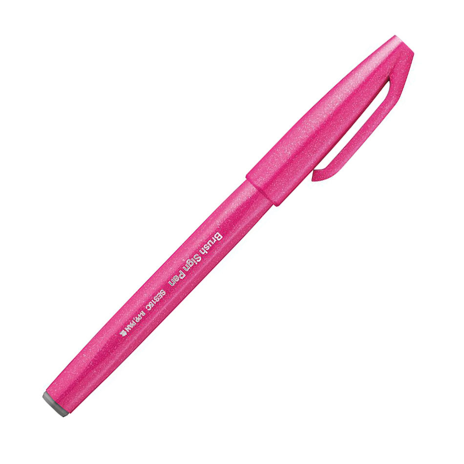 Caneta hidrográfica Brush Sign Pen Rosa Pentel - Stationery