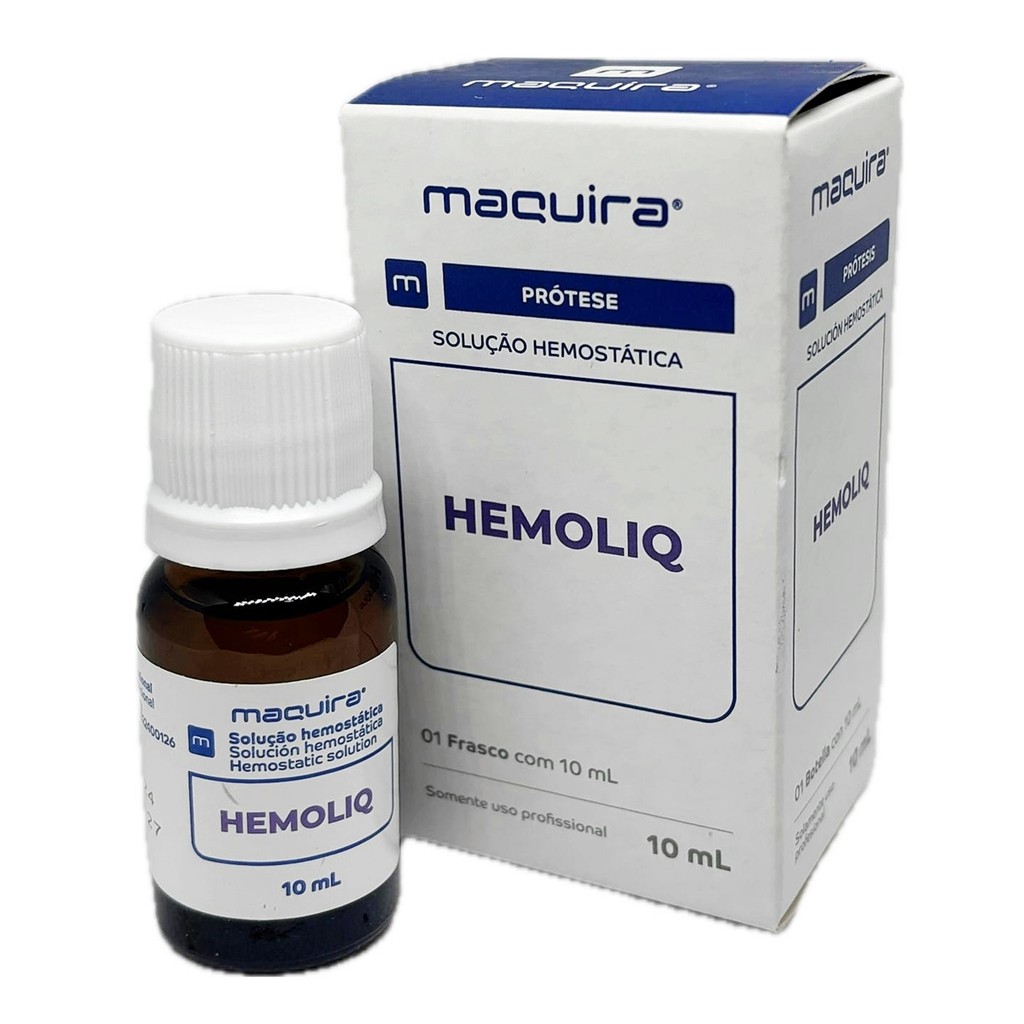 Hemostático Conter Estancar Sangramentos Odonto Podologia Hemoliq Maquira