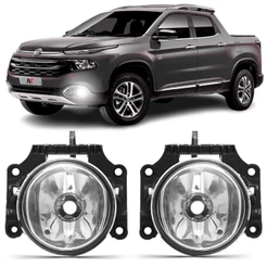 Par Farol Milha Fiat Toro 2016 2017 2018 2019 2020 2021