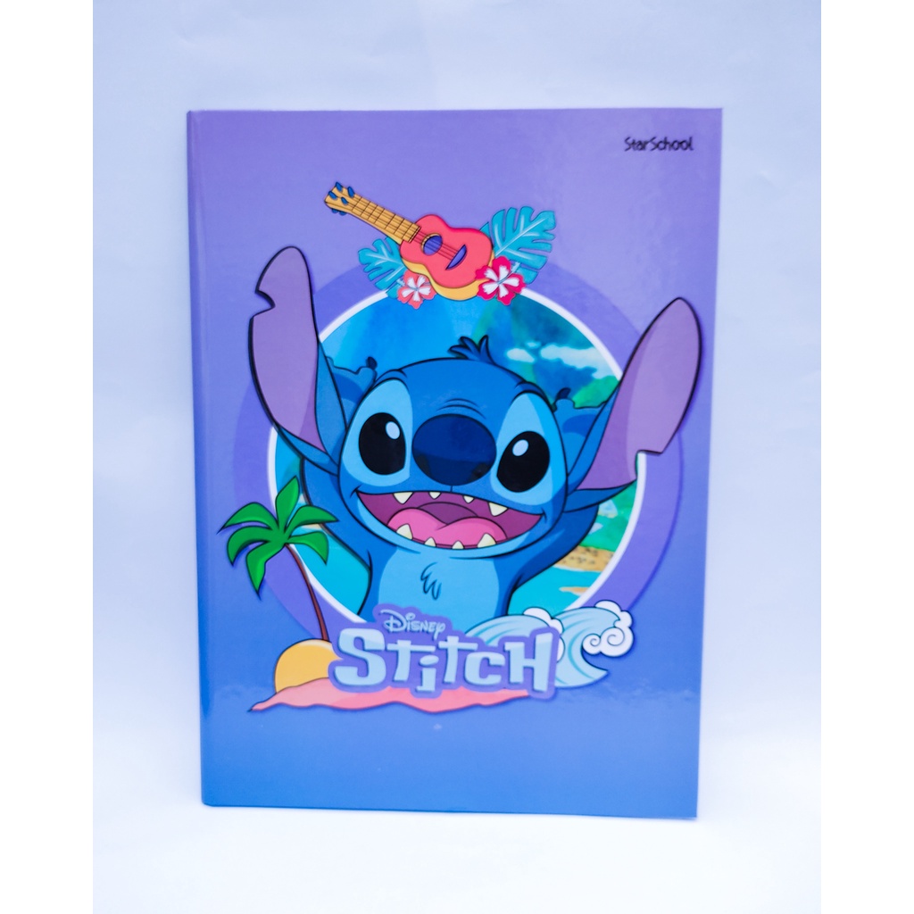 Caderno Brochurão Lilo Stitch 80 fls Capa Dura Grande StarSchool