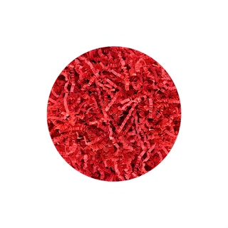 Palha Decorativa de Papel Vermelho - 100g - 1 unidade - Rizzo em Oferta na Shopee