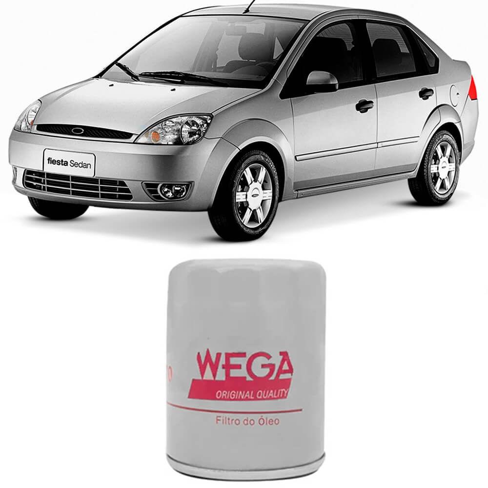 Filtro Óleo Ford Fiesta Sedan 1.0 2002 A 2007 Wega em Oferta na Shopee