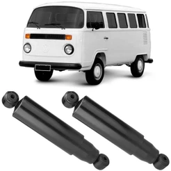 2 Amortecedor Suspensão Kombi 78 A 96 Dianteiro Nakata