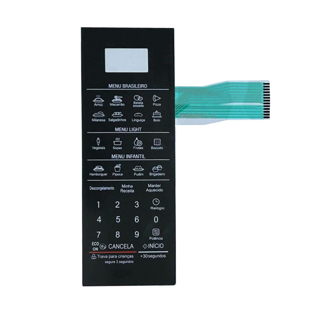 MEMBRANA  MICROONDAS MS3097 AR - MFM 62719602 PRETA