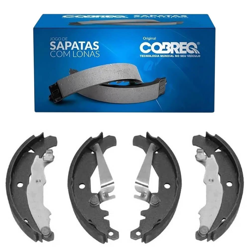 Sapata Lona Freio Fiat Mobi Palio Uno Traseira Cobreq em Oferta na Shopee