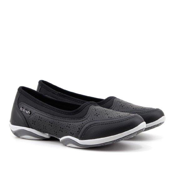 Tênis Feminino Kolosh Original Calce Fácil Preto - Women Shoes