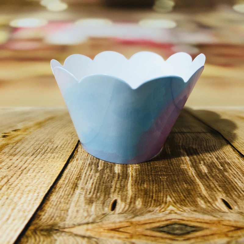 KIT  Saia Para Cupcake Tema Tie Dye  103.10  ( Nc Toys Cupcake ) - Home & Living
