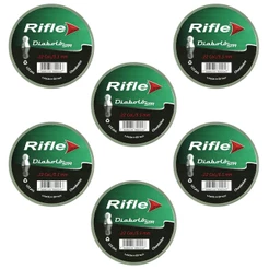 6x Chumbinho/Munição 5.5mm 125un Rifle STR Diabolô