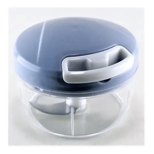 Mini TRITURADOR 2 LAMINAS De Alimentos Manual 8cm