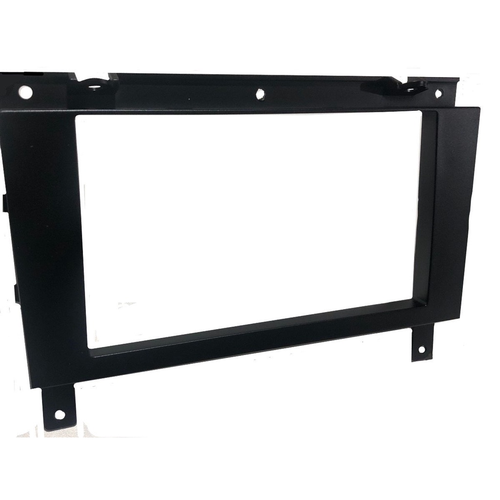 Moldura Central Painel Multimídia Mp5 Som Automotivo 2 Din Preto Carro Embutir Radio Moderno Tela