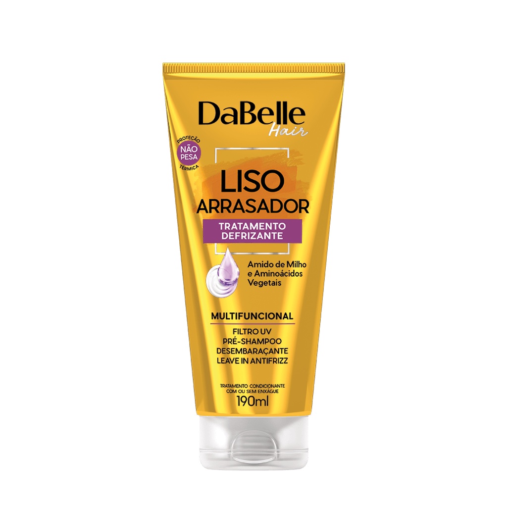 DaBelle Hair Liso Arrasador – Tratamento Defrizante 190ml