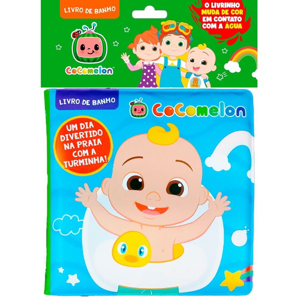 Cocomelon Livro de Banho - Muda de Cor em Contato com a Água - Books & Magazines