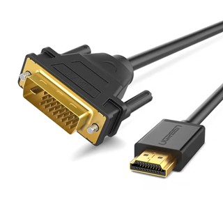 Cabo Hdmi p/ Dvi Ugreen Macho Resolução 1080p 2 Metros Preto
