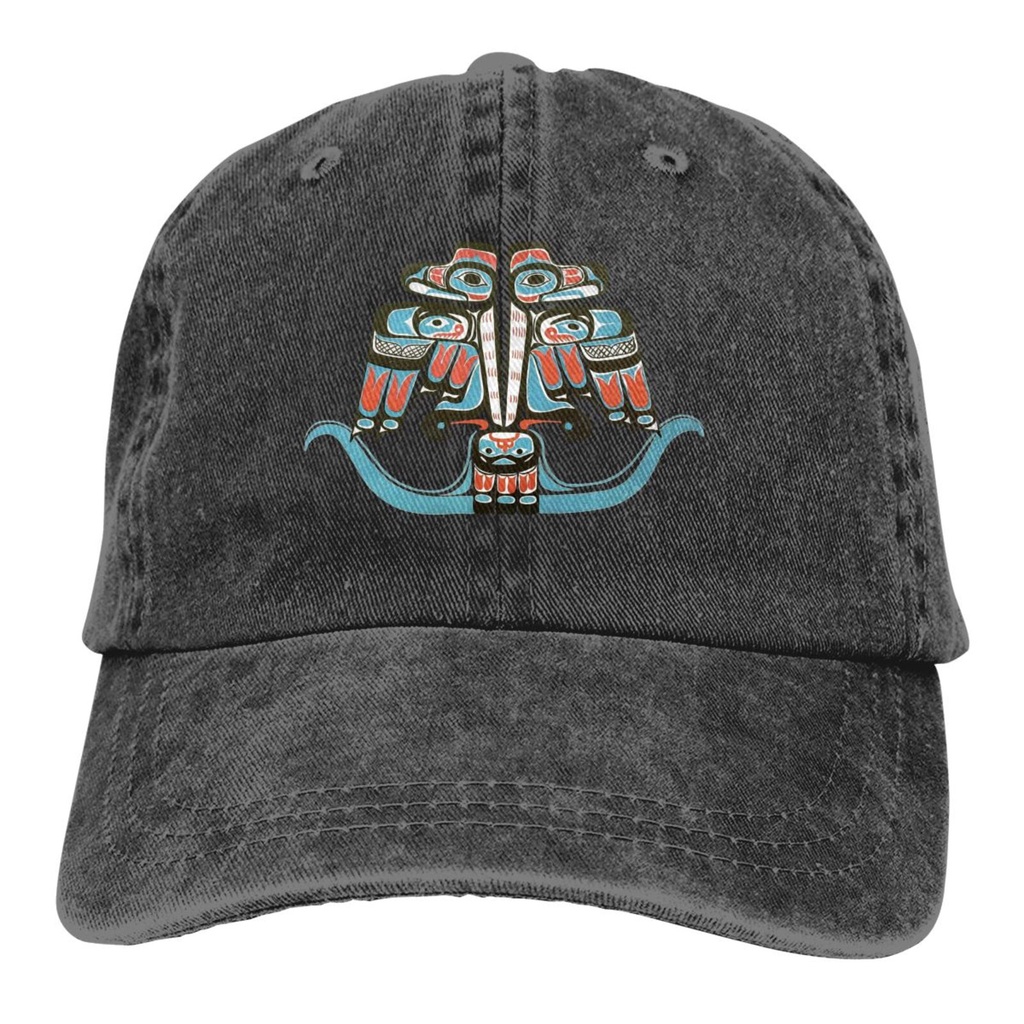 Versão Casal Thunderbird Northwest Haida Native No . 1 Em Vendas Bonés Ajustáveis Presentes