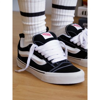 HYJK Vans Knu Skool Trendy Casual American Vintage Sapatos De Pão Americanos Resistentes Ao Desgaste Tênis Antiderrapantes Low-Top Homens Mulheres Mesmo Estilo