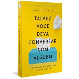 Livro Talvez você deva conversar com alguém em Oferta na Shopee